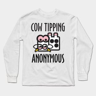 Cow Tipping Anonymous Long Sleeve T-Shirt